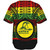 Hawaii Baseball Shirt Kapaa High School Reggae Color Polynesian