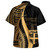 Fiji Custom Personalised Hawaiian Shirt Polynesian Tentacle Tribal Pattern