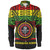 Hawaii Long Sleeve Shirt Lahainaluna High School Reggae Color Polynesian