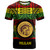Hawaii T-Shirt Mililani High School Reggae Color Polynesian