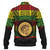 Hawaii Baseball Jacket Mililani High School Reggae Color Polynesian