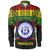 Hawaii Long Sleeve Shirt Moanalua High School Reggae Color Polynesian
