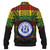 Hawaii Baseball Jacket Moanalua High School Reggae Color Polynesian