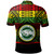 Hawaii Polo Shirt Olomana High School Reggae Color Polynesian