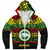 Hawaii Sherpa Hoodie Olomana High School Reggae Color Polynesian