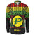 Hawaii Long Sleeve Shirt Pāhoa High & Intermediate Shool Reggae Color Polynesian