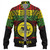 Hawaii Baseball Jacket Waimea Elementary School Reggae Color Polynesian