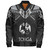 Tonga Custom Personalised Bomber Jacket Polynesian Tribal Tattoo
