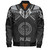 Palau Custom Personalised Bomber Jacket Polynesian Tribal Tattoo