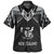 New Zealand Custom Personalised Hawaiian Shirt Polynesian Tribal Tattoo