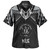 Niue Custom Personalised Hawaiian Shirt Polynesian Tribal Tattoo