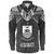 Kiribati Custom Personalised Long Sleeve Shirt Polynesian Tribal Tattoo