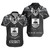 Kiribati Custom Personalised Short Sleeve Shirt Polynesian Tribal Tattoo