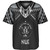 Niue Custom Personalised Baseball Shirt Polynesian Tribal Tattoo