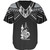 New Caledonia Custom Personalised Baseball Shirt Polynesian Tribal Tattoo