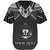 Solomon Islands Custom Personalised Baseball Shirt Polynesian Tribal Tattoo