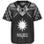 Nauru Custom Personalised Baseball Shirt Polynesian Tribal Tattoo