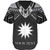 Nauru Custom Personalised Baseball Shirt Polynesian Tribal Tattoo