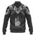 New Caledonia Custom Personalised Baseball Jacket Polynesian Tribal Tattoo