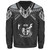 New Zealand Custom Personalised Sweatshirt Polynesian Tribal Tattoo