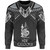 New Caledonia Custom Personalised Sweatshirt Polynesian Tribal Tattoo
