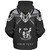 New Zealand Custom Personalised Sherpa Hoodie Polynesian Tribal Tattoo