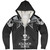 Solomon Islands Custom Personalised Sherpa Hoodie Polynesian Tribal Tattoo