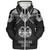 Marquesas Islands Custom Personalised Sherpa Hoodie Polynesian Tribal Tattoo