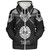 Tahiti Custom Personalised Sherpa Hoodie Polynesian Tribal Tattoo