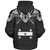 Gambier Islands Custom Personalised Sherpa Hoodie Polynesian Tribal Tattoo
