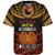 Papua New Guinea Custom Personalised Baseball Shirt Papua New Guinea Fabric Pattern Design