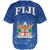Fiji Baseball Shirt Loloma Fijian Love Polynesian
