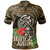 Guam Custom Personalised Polo Shirt Hafa Adai Seal Flower Tropical Retro Style