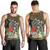 Guam Custom Personalised Tank Top Hafa Adai Seal Flower Tropical Retro Style