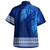 Hawaii Combo Dress And Shirt Polynesian Fabric Leaves