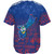 Guam Baseball Shirt Guam Hafa Adai Tropical Pattern
