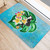 Hawaii Door Mat Hula Girls With Tropical Flowers Polynesian Style