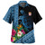 Fiji Hawaiian Shirt Polynesia Pattern With Tropical Flower