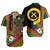 Vanuatu Short Sleeve Shirt Polynesia Pattern With Tropical Flower