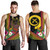Vanuatu Tank Top Polynesia Pattern With Tropical Flower