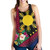 Philippines Filipinos Women Tank Polynesia Pattern With Tropical Flower