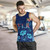 Fiji Custom Personalised Tank Top Fijian Traditional Patterns Hibiscus Flowers Fiji Custom Personalised Tank Top Fijian Traditional Patterns Hibiscus Flowers