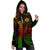 Northern Mariana Islands Hoodie Dress Kakau Style Reggae