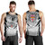 Fiji Tank Top Flying Fijians Rugby Cup (Black-White Ver)