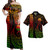 Marshall Islands Combo Dress And Shirt Kakau Style Reggae