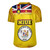 Niue Flag Color With Traditional Patterns Men's All Over Printing Rugby Jersey
