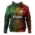 Hawaii Hoodie Lowpolly Pattern with Polynesian Motif