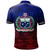 Samoa Polo Shirt Lowpolly Pattern with Polynesian Motif