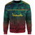 Vanuatu Sweatshirt Lowpolly Pattern with Polynesian Motif