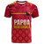 Papua New Guinea T-Shirt Lowpolly Pattern with Polynesian Motif